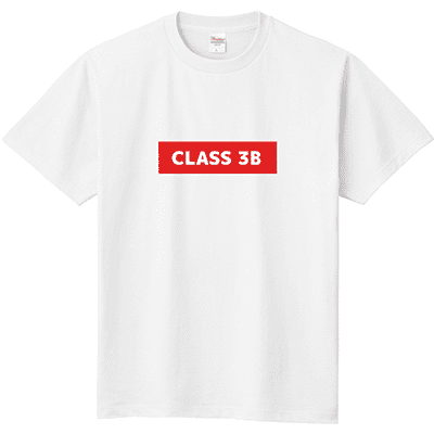ボックスロゴクラスTシャツ3