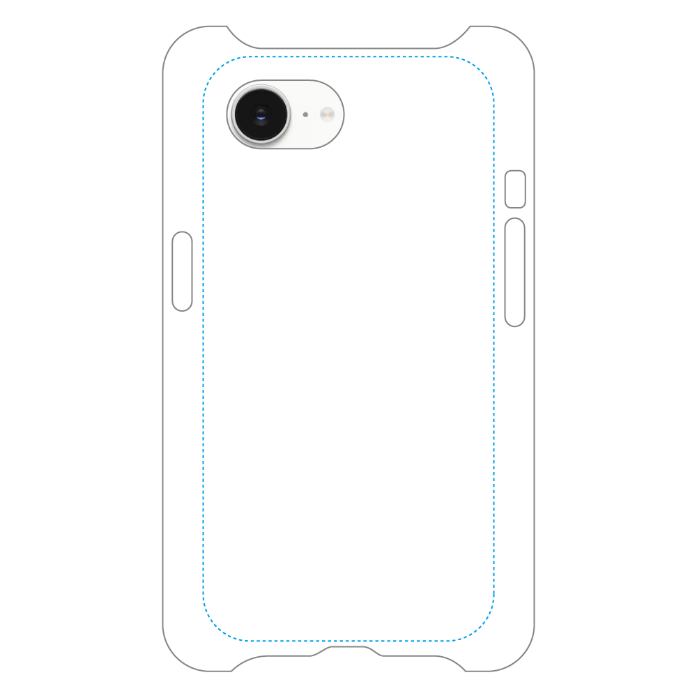 iPhone 16e ケース<br>全面印刷(マット素材)