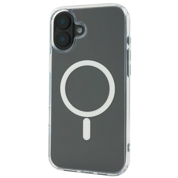 iPhone 16 Plus <br>MagSafe対応 耐衝撃クリアケース