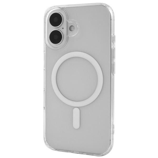iPhone 16 <br>MagSafe対応 耐衝撃クリアケース