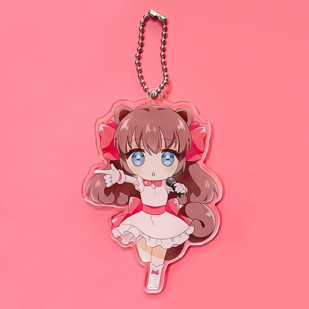 ダイカットアクリルキーホルダー(75×100mm)