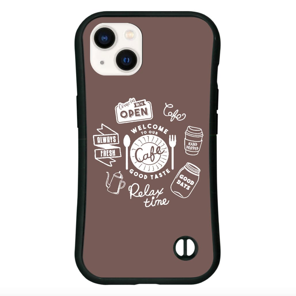 iPhone13 耐衝撃吸収グリップケース