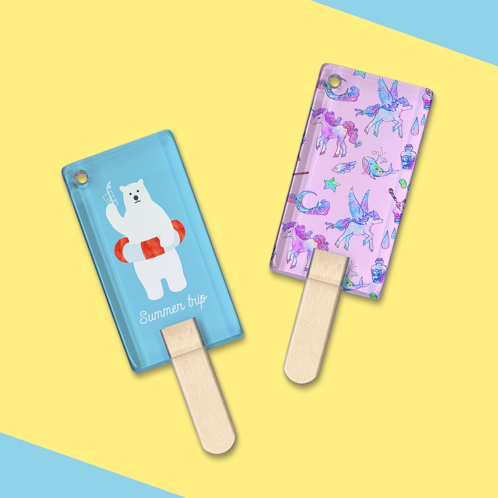 アイス型アクリルチャーム