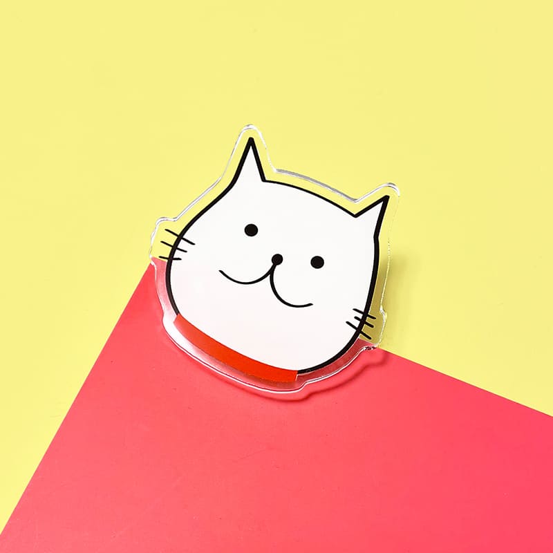 ダイカットアクリルクリップ