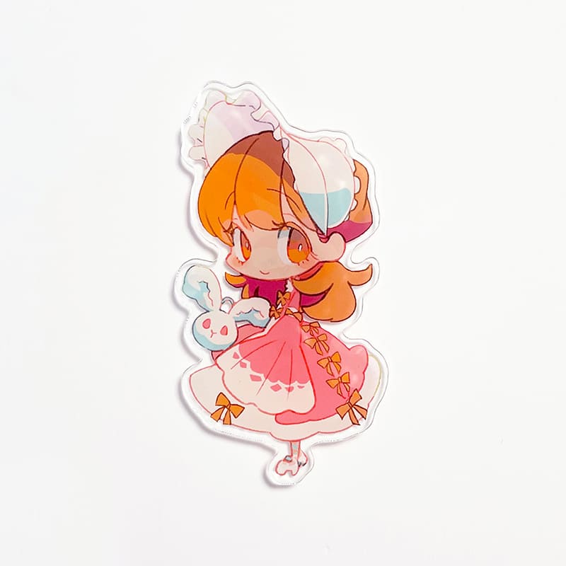 ダイカットアクリルマグネット (10×10cm)